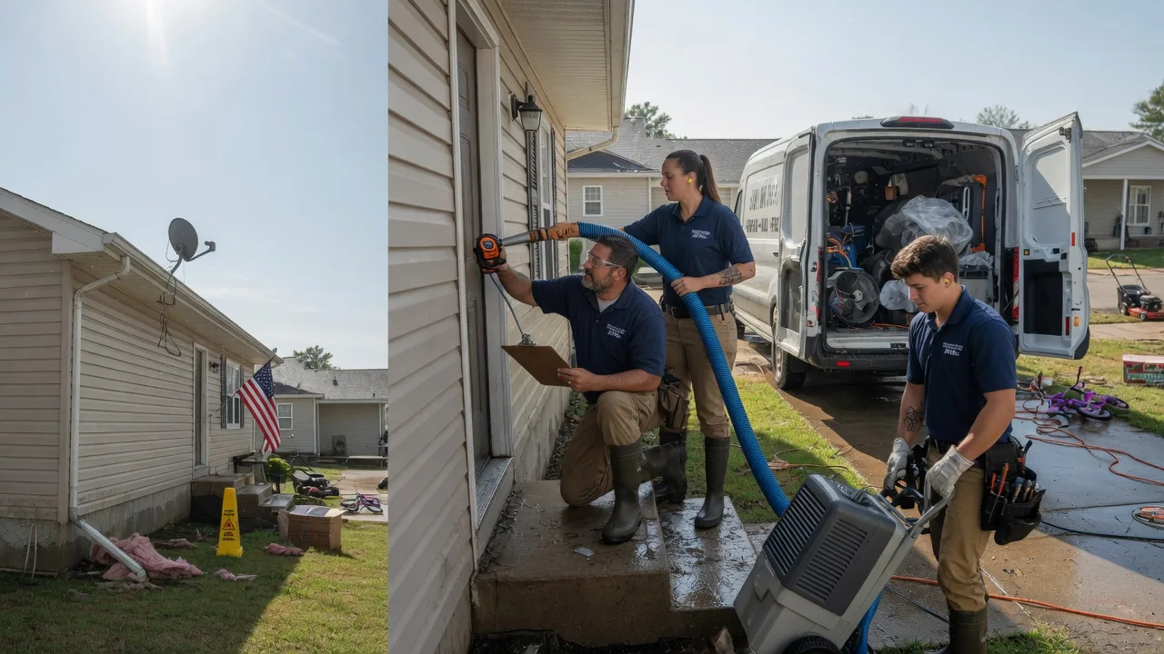 Ceiling Water Damage Restoration in Redding, CA near me