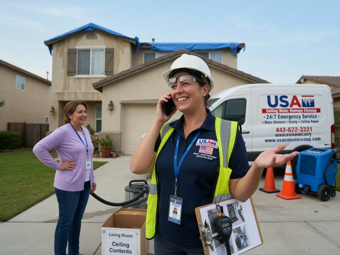 Ceiling Water Damage Restoration Redding, CA FAQs