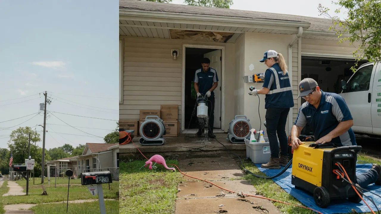 Storm Damage Water Removal in Redding, CA near me